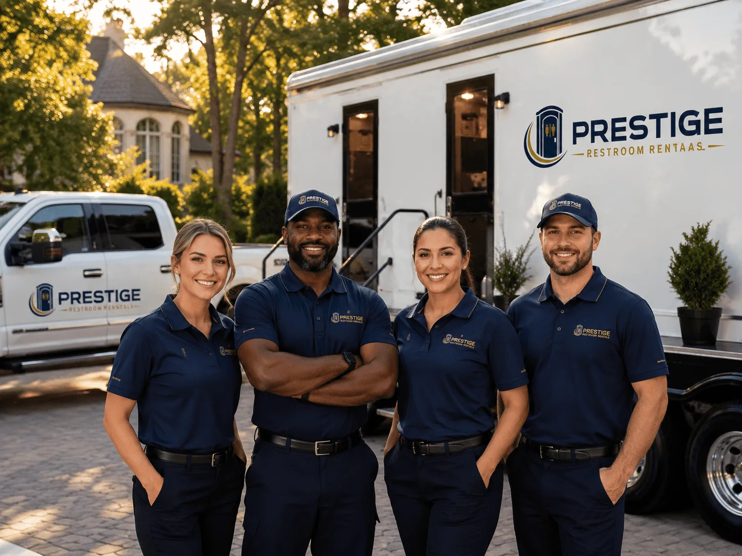 Trusted Luxury Portable Restrooms company in Eldon, IA